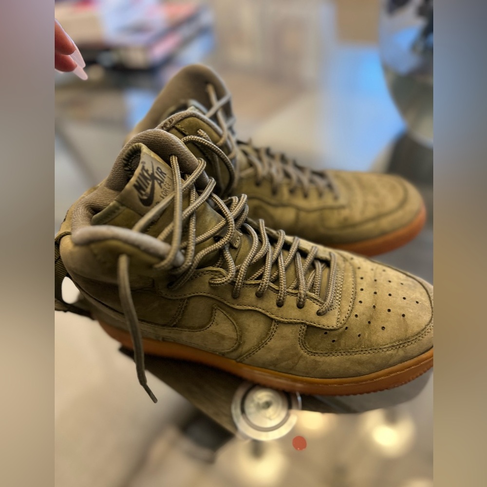 Air Force 1 High WB GS 'Medium Olive'